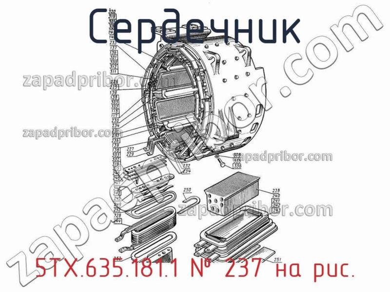Сердечник 5ТХ.635.181.1 фотография.