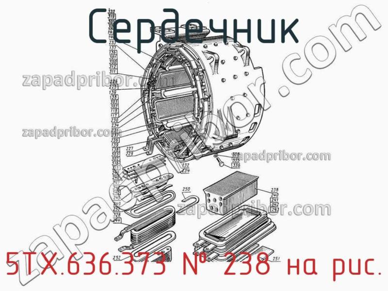 Сердечник 5ТХ.636.373 фотография.