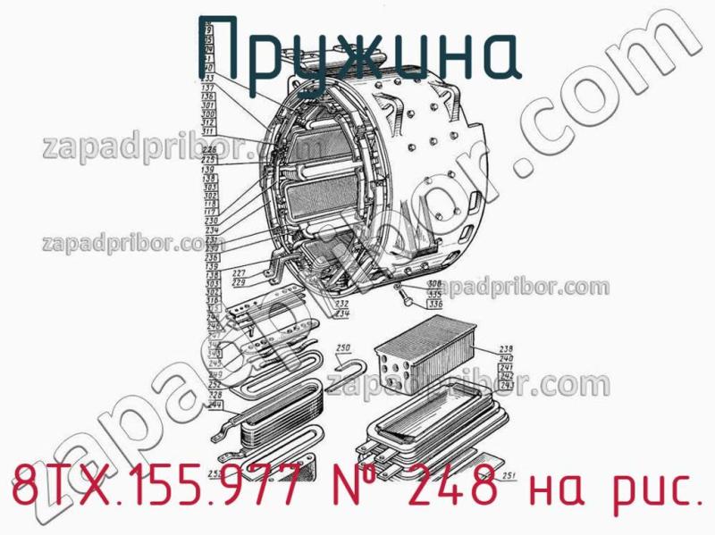 Пружина 8ТХ.155.977 фотография.
