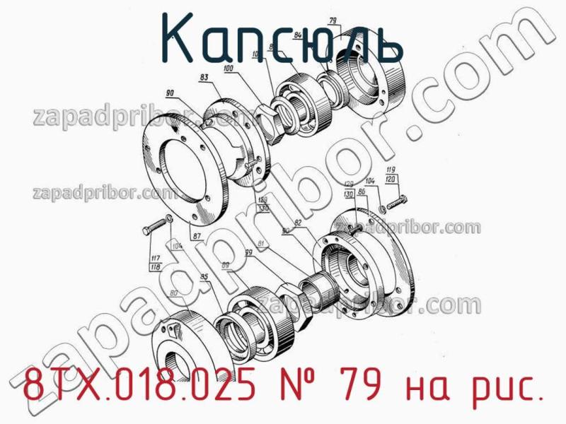 Капсюль 8ТХ.018.025 фотография.