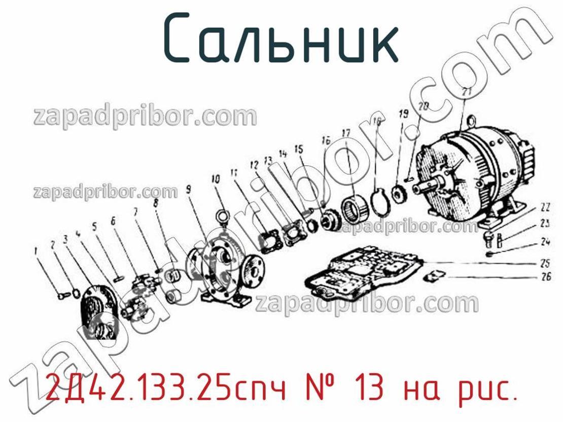 2Д42.133.25спч - Сальник - фотография. Увеличить. 2Д42.133.25спч - Сальник - фотография.