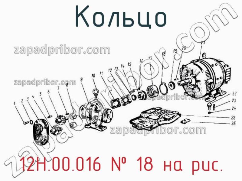 Кольцо 12Н.00.016 фотография.