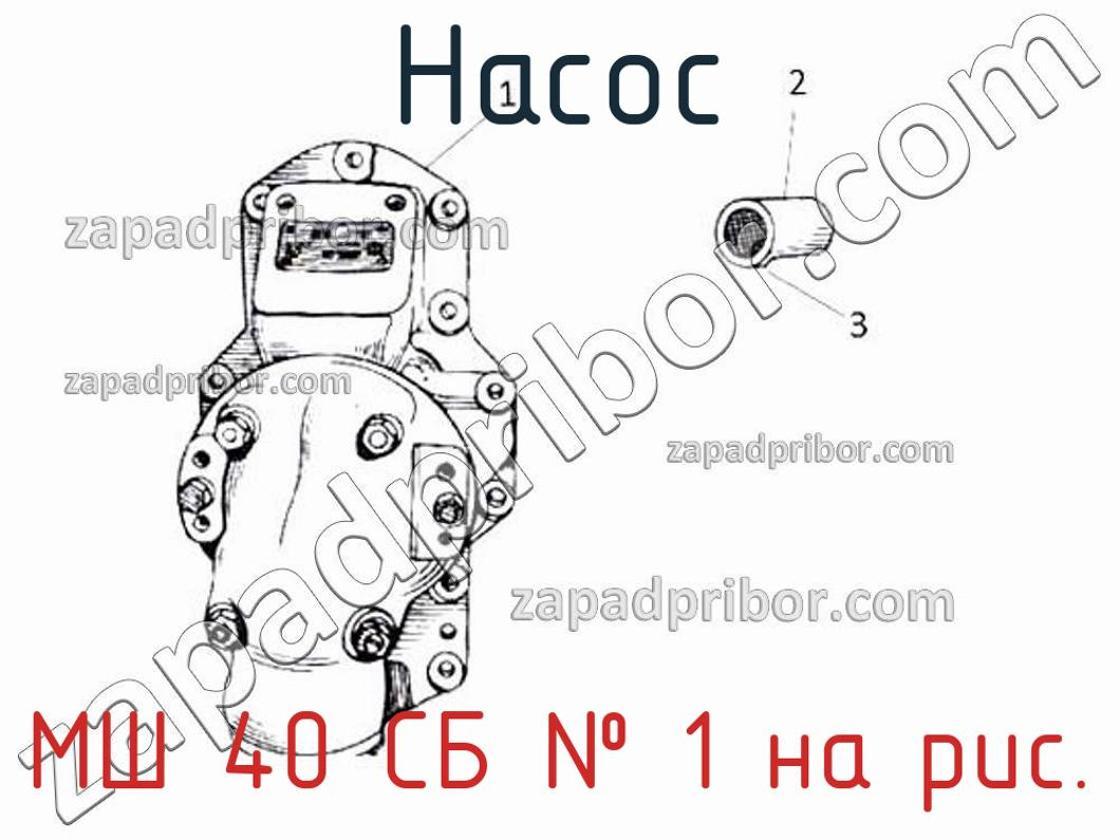 МШ 40 СБ - Насос - фотография. Увеличить. МШ 40 СБ - Насос - фотография.
