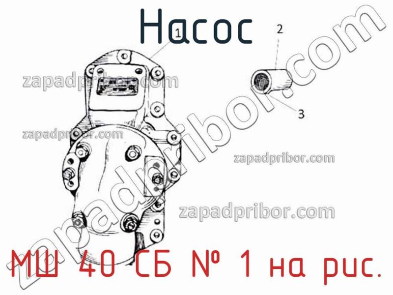 Насос МШ 40 СБ фотография.