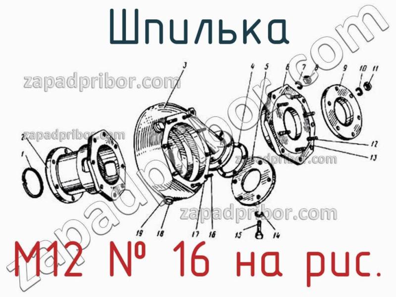 Шпилька М12 фотография.