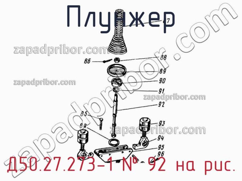 Плунжер Д50.27.273-1 фотография.