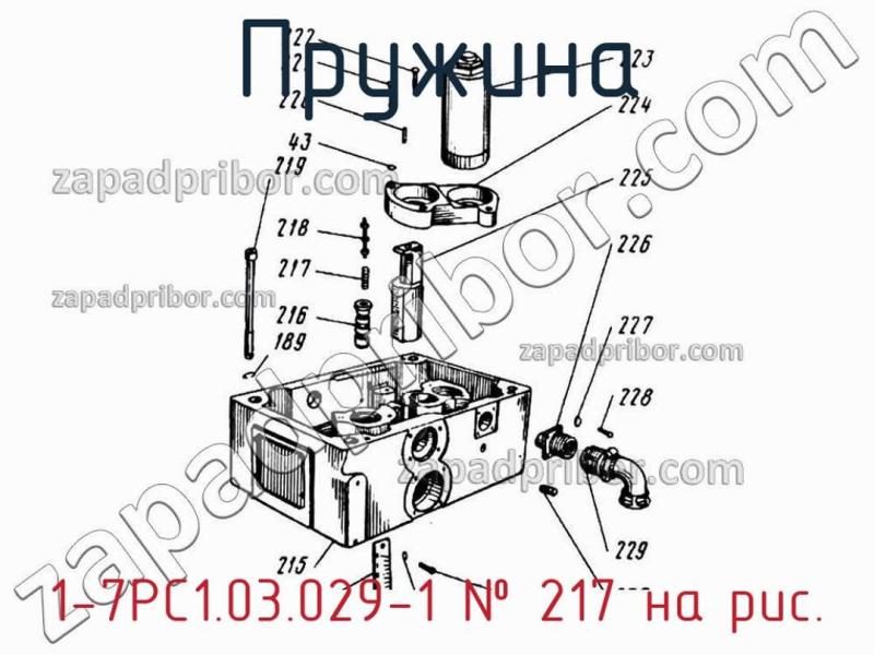 Пружина 1-7РС1.03.029-1 фотография.