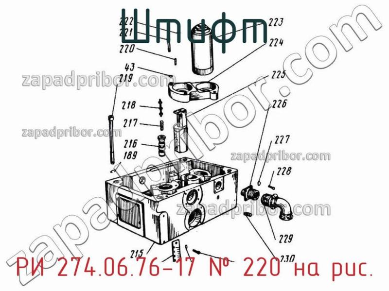 Штифт РИ 274.06.76-17 фотография.