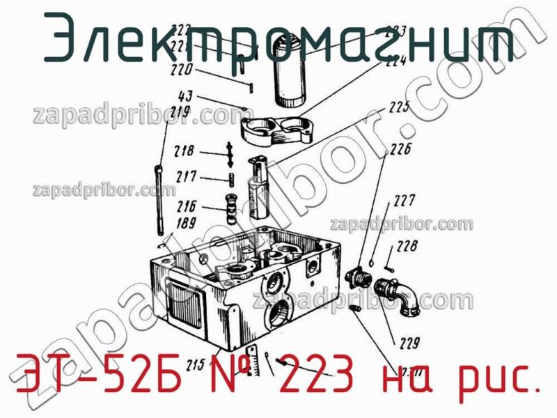 Электромагнит ЭТ-52Б фотография.