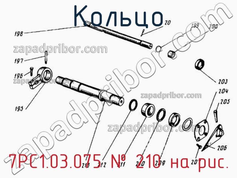 Кольцо 7РС1.03.075 фотография.