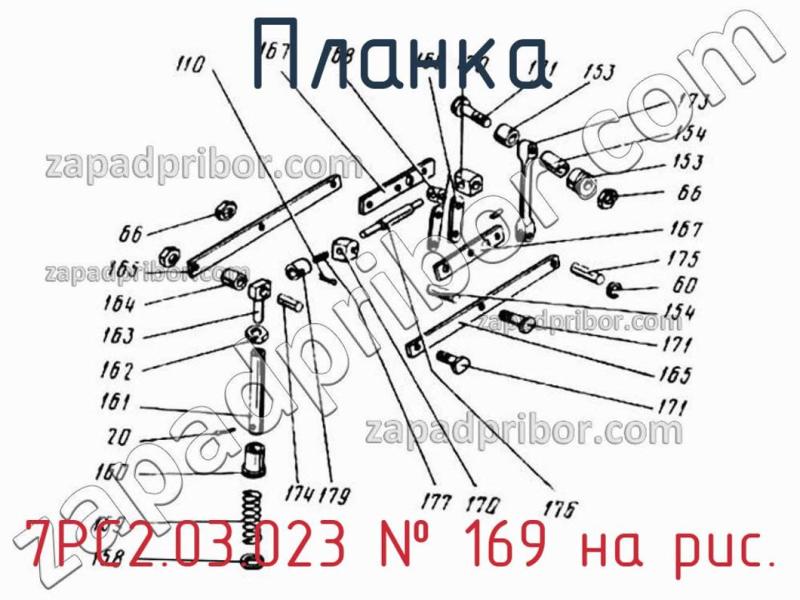 Планка 7РС2.03.023 фотография.