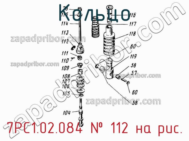 Кольцо 7РС1.02.084 фотография.