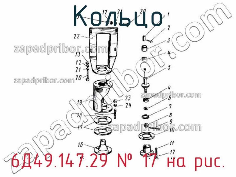 Кольцо 6Д49.147.29 фотография.