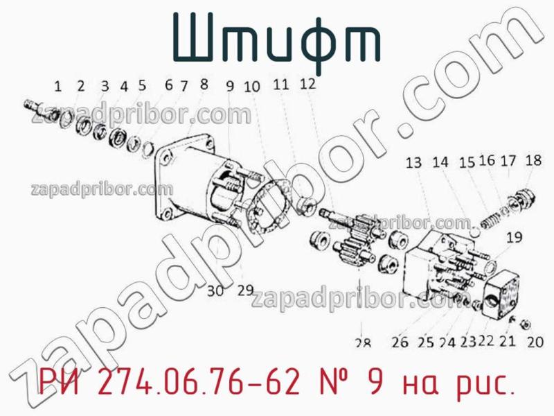 Штифт РИ 274.06.76-62 фотография.