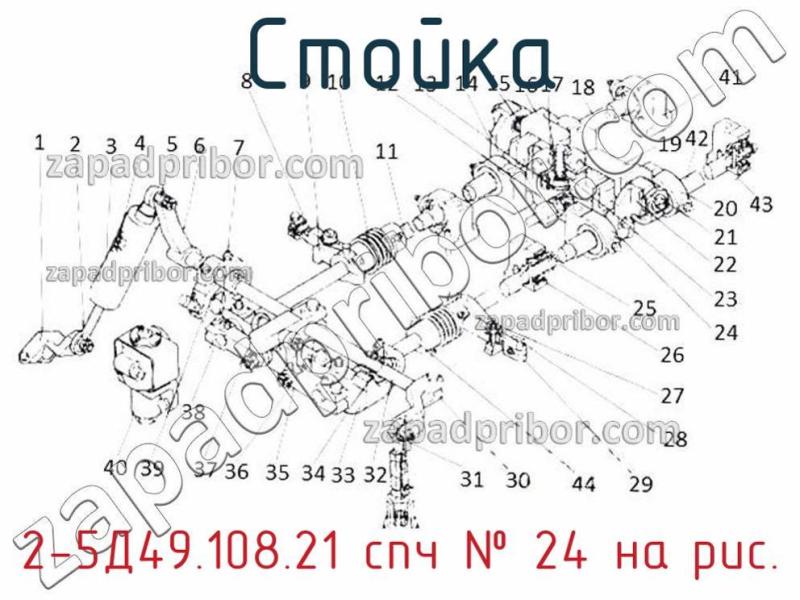Стойка 2-5Д49.108.21 спч фотография.
