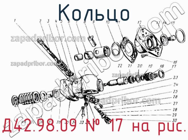 Кольцо Д42.98.09 фотография.