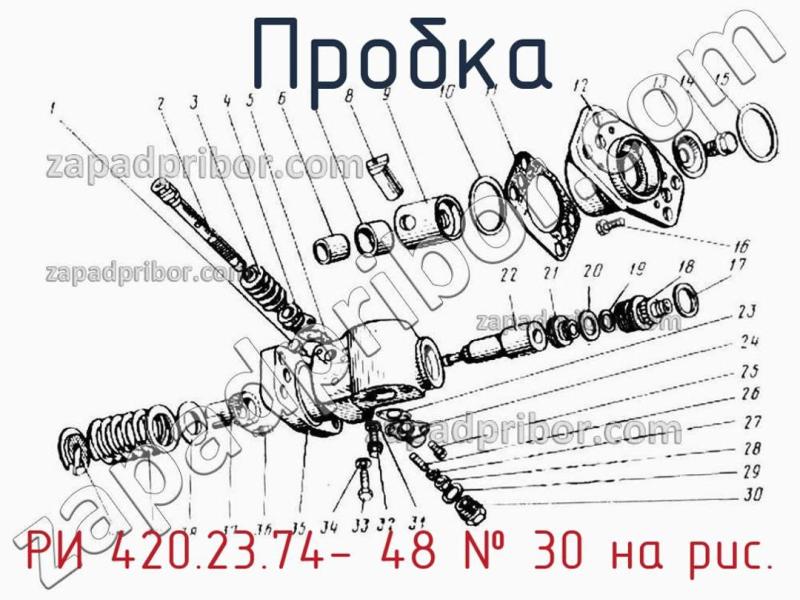 Пробка РИ 420.23.74- 48 фотография.