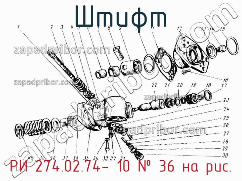 Штифт РИ 274.02.74- 10 фотография.