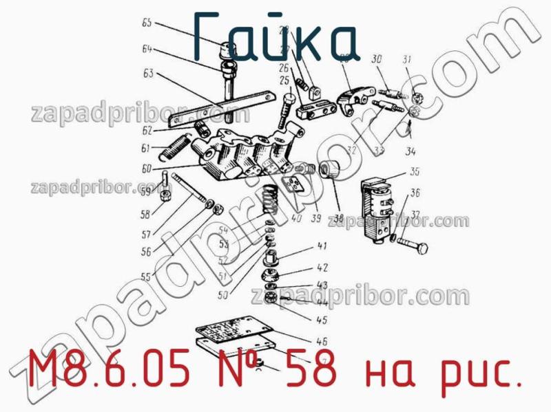 Гайка М8.6.05 фотография.