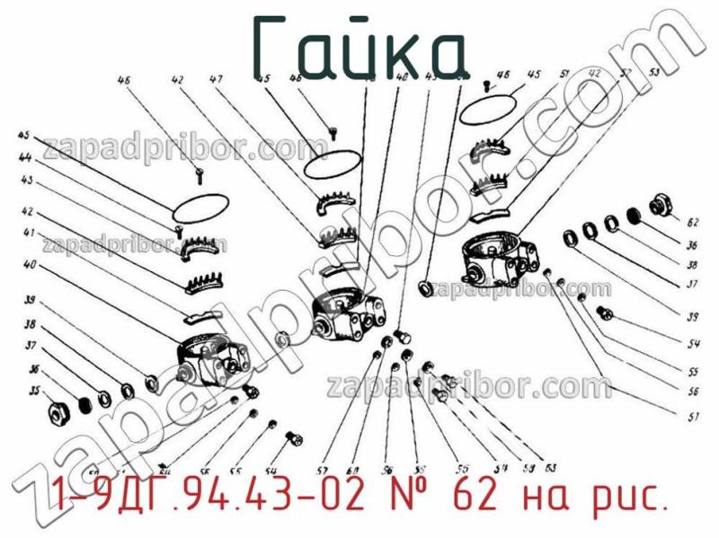 Гайка 1-9ДГ.94.43-02 фотография.