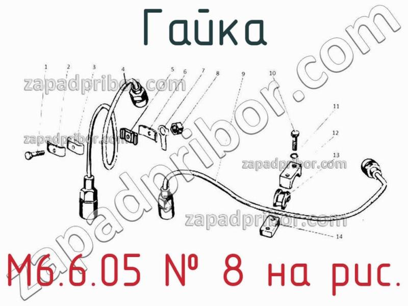 Гайка М6.6.05 фотография.