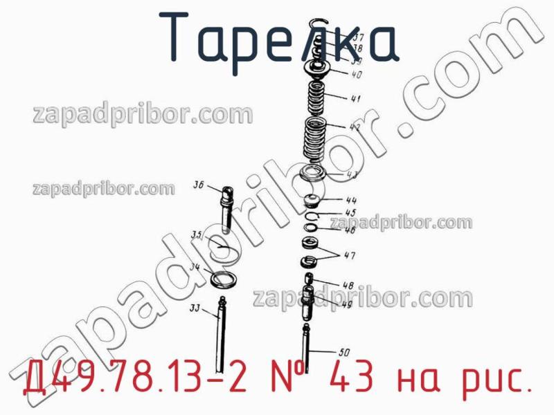 Тарелка Д49.78.13-2 фотография.