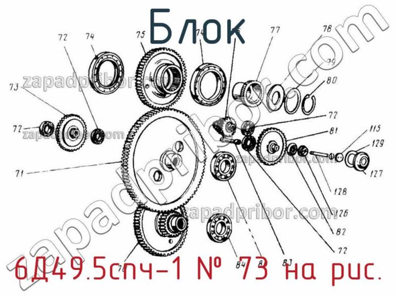 Блок 6Д49.5спч-1 фотография.
