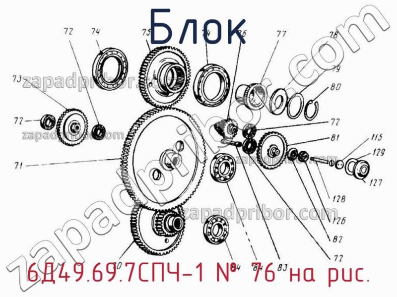 Блок 6Д49.69.7СПЧ-1 фотография.