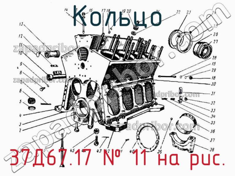 Кольцо 37Д67.17 фотография.
