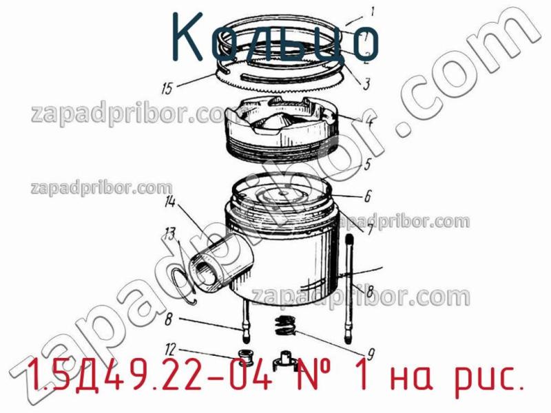 Кольцо 1.5Д49.22-04 фотография.
