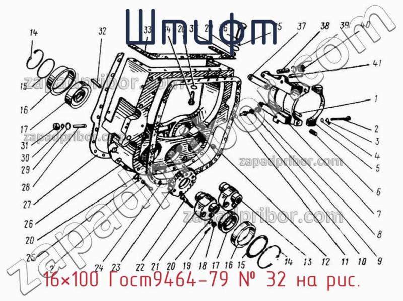 Штифт 16×100 Гост9464-79 фотография.