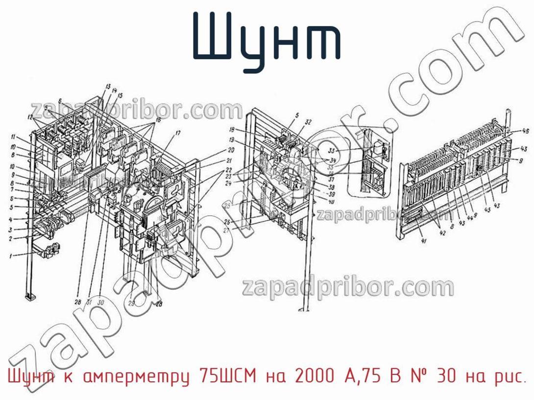 Шунт к амперметру 75ШСМ на 2000 А,75 В - Шунт - фотография. Увеличить. Шунт к амперметру 75ШСМ на 2000 А,75 В - Шунт - фотография.