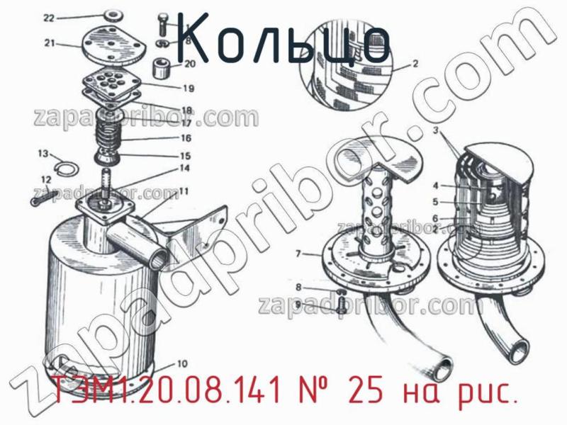 Кольцо ТЭМ1.20.08.141 фотография.