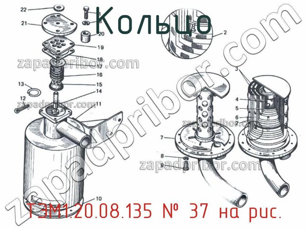 ТЭМ1.20.08.135 - Кольцо - фотография. Увеличить. ТЭМ1.20.08.135 - Кольцо - фотография.