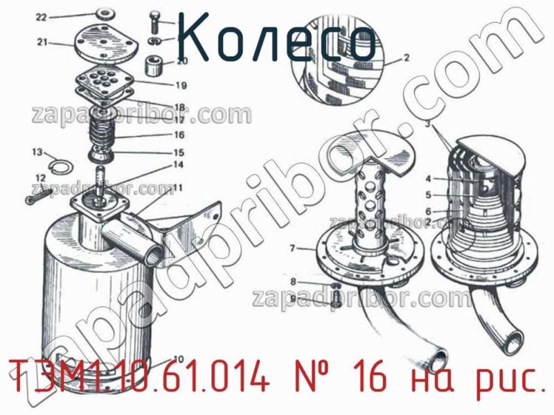 Колесо ТЭМ1.10.61.014 фотография.