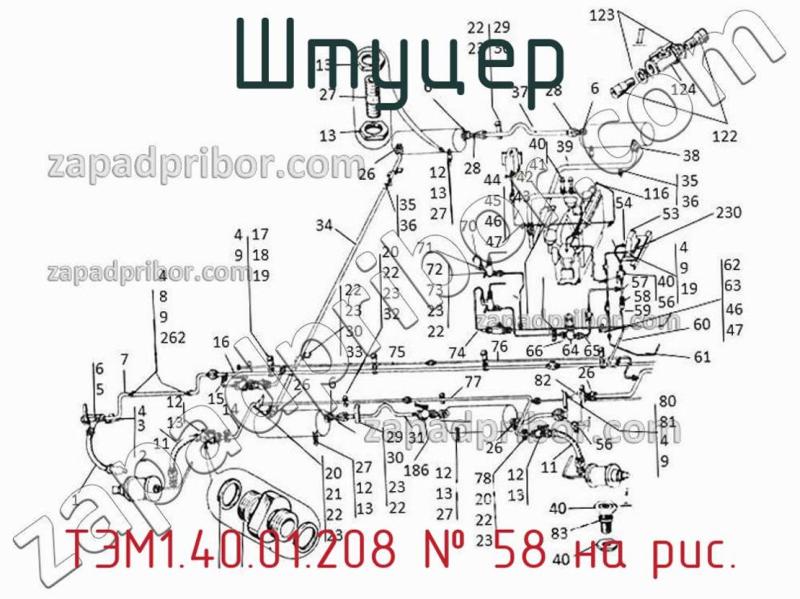 Штуцер ТЭМ1.40.01.208 фотография.