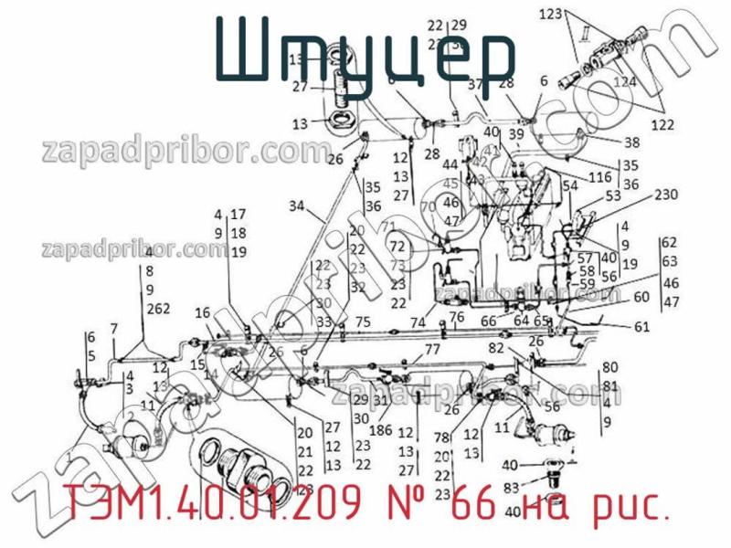 Штуцер ТЭМ1.40.01.209 фотография.