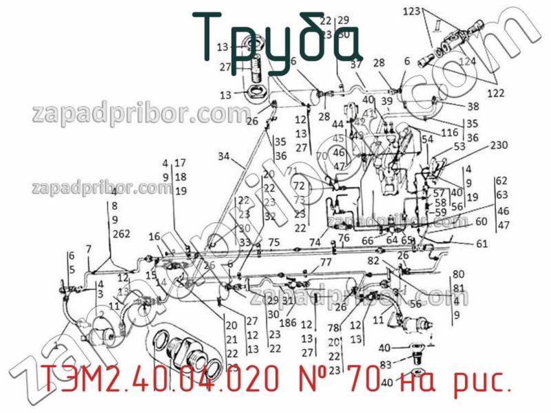 Труба ТЭМ2.40.04.020 фотография.