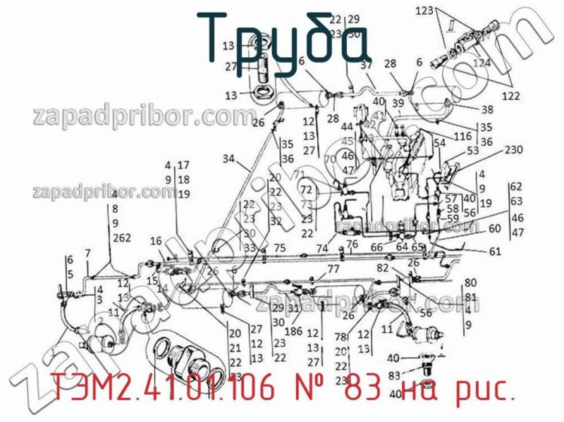 Труба ТЭМ2.41.01.106 фотография.