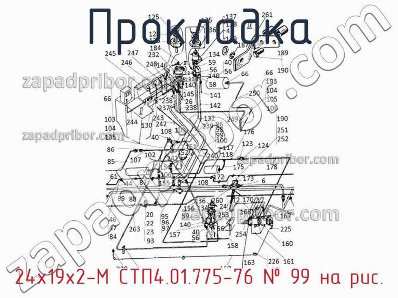 Прокладка 24х19х2-М СТП4.01.775-76 фотография.