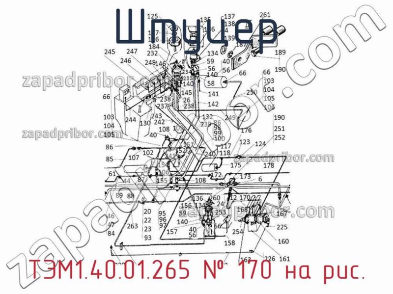 Штуцер ТЭМ1.40.01.265 фотография.