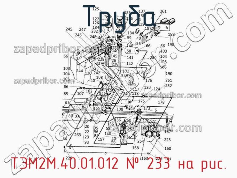 Труба ТЭМ2М.40.01.012 фотография.