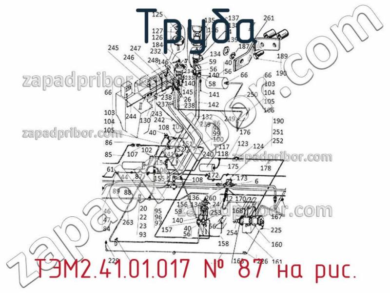 Труба ТЭМ2.41.01.017 фотография.