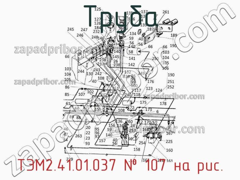 Труба ТЭМ2.41.01.037 фотография.