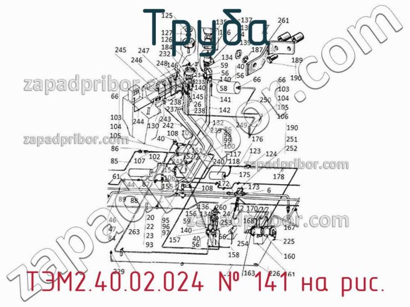 Труба ТЭМ2.40.02.024 фотография.