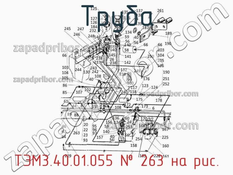 Труба ТЭМ3.40.01.055 фотография.