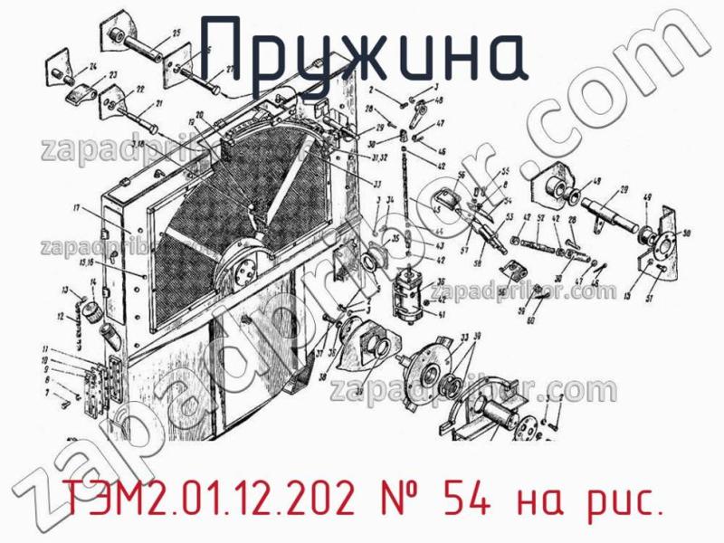 Пружина ТЭМ2.01.12.202 фотография.