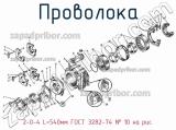 2-0-4 L=540мм ГОСТ 3282-74