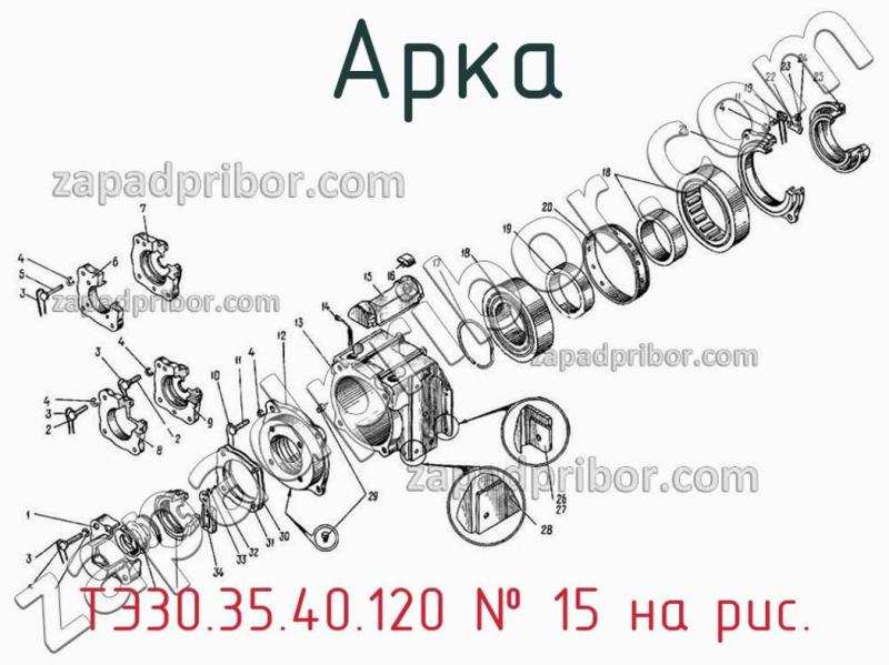 Арка ТЭ30.35.40.120 фотография.