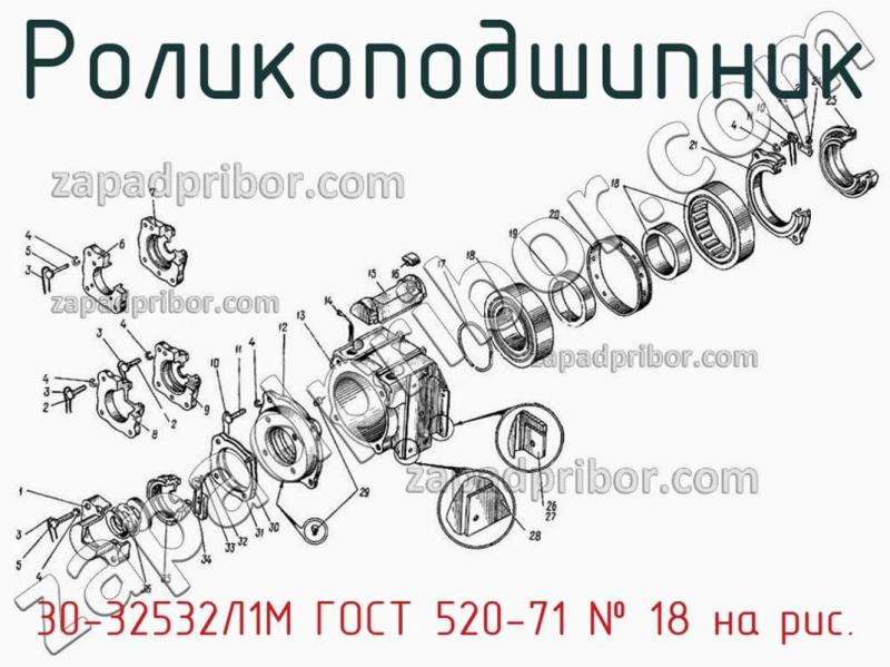 Гост 520 71 подшипники